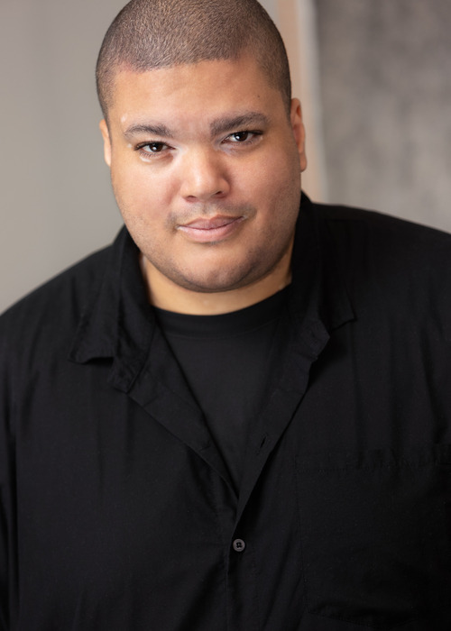 Joel Kawira theatrical headshot from actors access profile. 