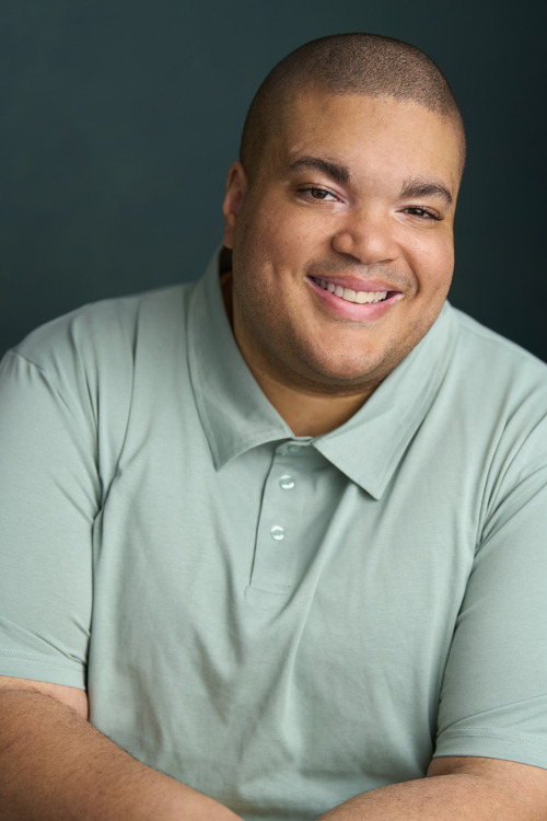 Joel Kawira theatrical headshot from actors access profile. 