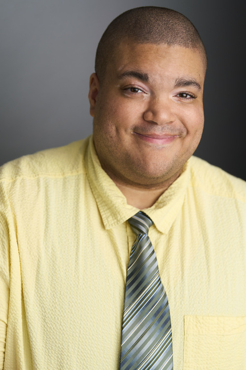 Joel Kawira theatrical headshot from actors access profile. 