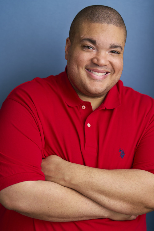 Joel Kawira theatrical headshot from actors access profile. 